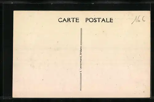 AK Fréteval, le Chalet, vue prise de cote