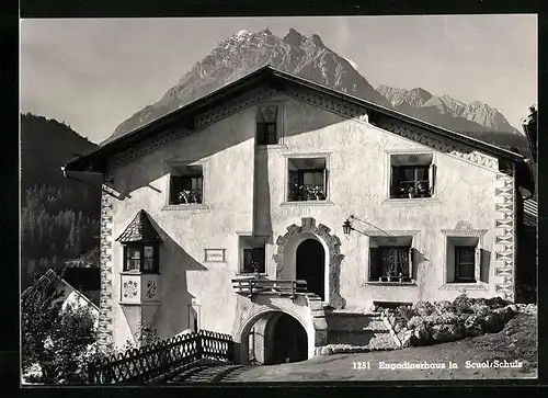 AK Scuol / Schuls, Engadinerhaus