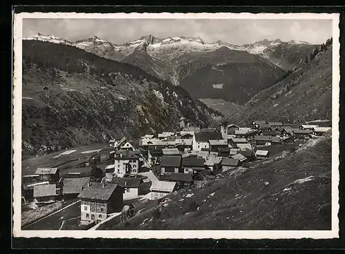 AK Curaglia, Panorama gegen Oberalpstock