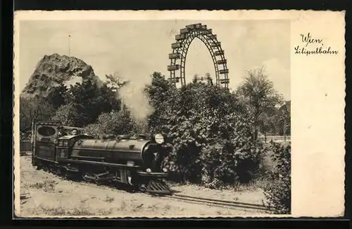 AK Wien, Liliputbahn im Prater