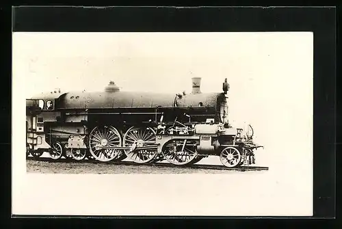 Foto-AK Lokomotive einer Eisenbahn