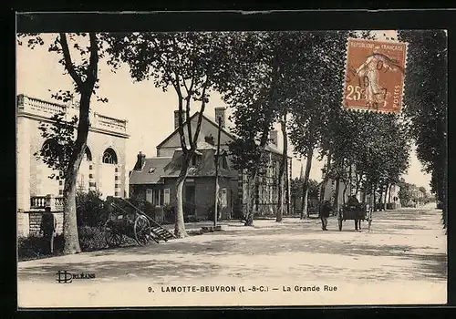AK Lamotte-Beuvron, La Grande Rue