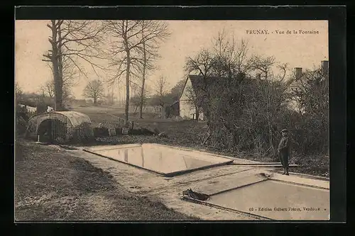AK Prunay, Vue de la Fontaine