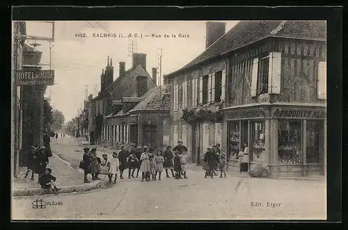 AK Salbris, Rue de la Gare