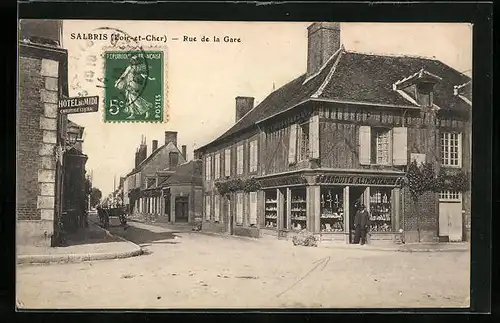 AK Salbris, Rue de la Gare