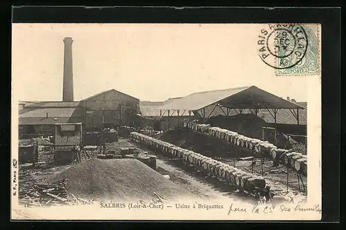 AK Salbris, Usine a Briquettes