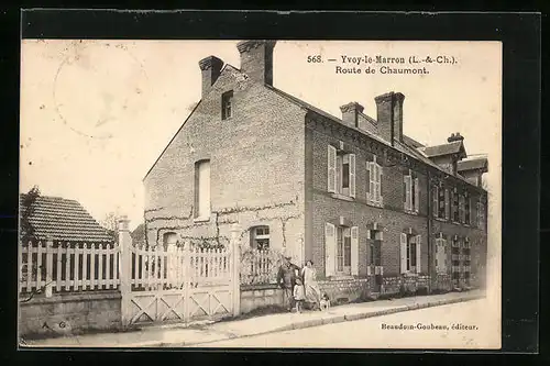 AK Yvoy-le-Marron, Route de Chaumont