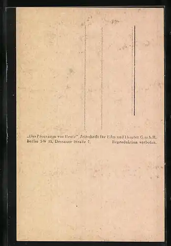 AK Schauspieler Heinrich George mit Schnauzbart