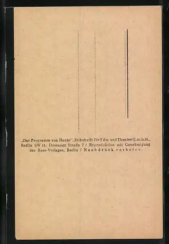 AK Schauspieler Heinrich George im Barock-Kostüm