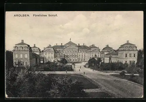 AK Arolsen, Fürstliches Schloss