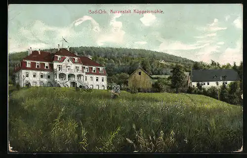 AK Bad Orb, Kuranstalt Küppelsmühle