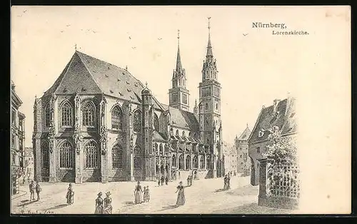 AK Nürnberg, Lorenzkirche