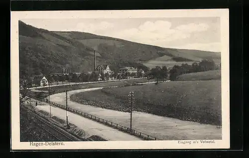 AK Hagen-Delstern, Eingang ins Volmetal