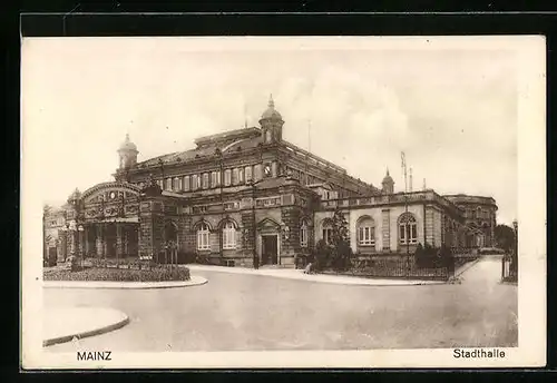 AK Mainz, Blick zur Stadthalle