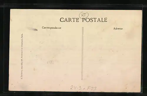 AK Explosion de Saint-Denis, 4 Mars 1916, Funèrailles des Victimes-Les Reprèsentants du Gouvernement et du Ministre