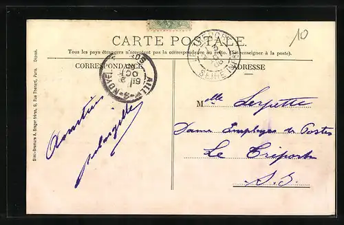 AK Ailly-sur-Noye, Tannerie sur la Noye