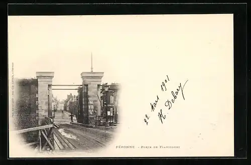 AK Pèronne, Porte de Flamicourt