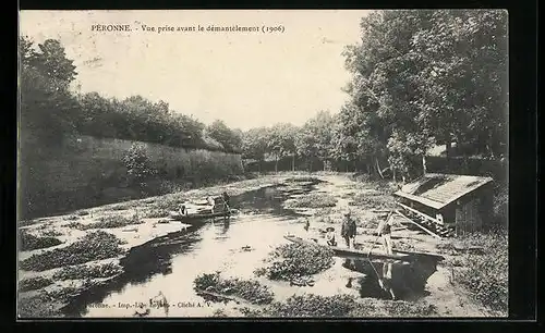 AK Pèronne, Vue prise avant le dèmantèlement