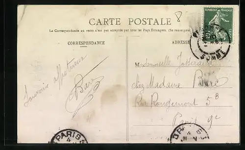 AK Pèronne, Vue prise avant le dèmantèlement