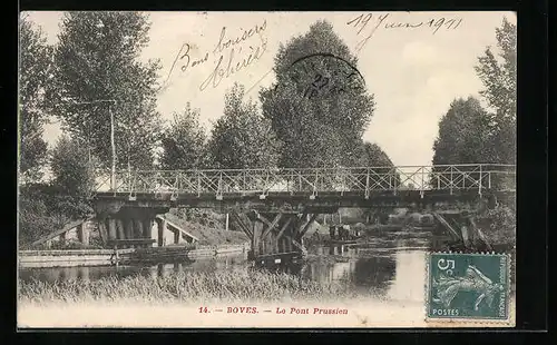 AK Boves, Le Pont Prussien