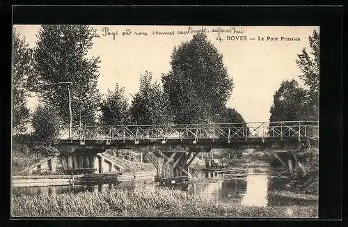 AK Boves, Le Pont Prussien