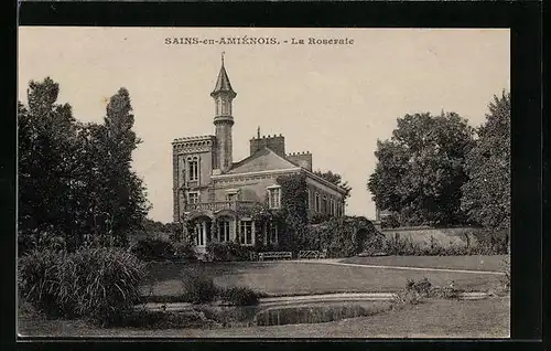 AK Sains-en-Amiènois, La Roseraie