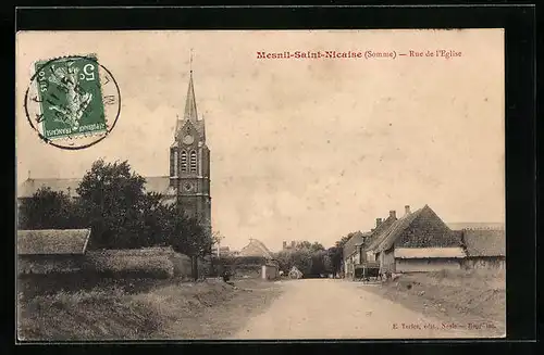 AK Mesnil-Saint-Nicaise, Rue de l`Eglise