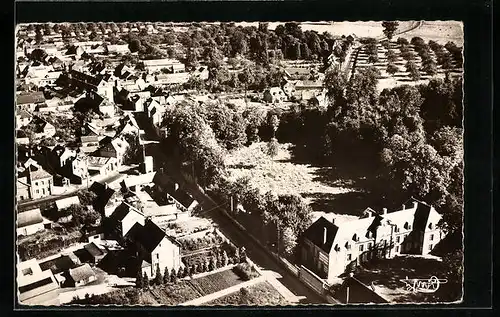 AK Friville-Escarbotin, Vue aerienne