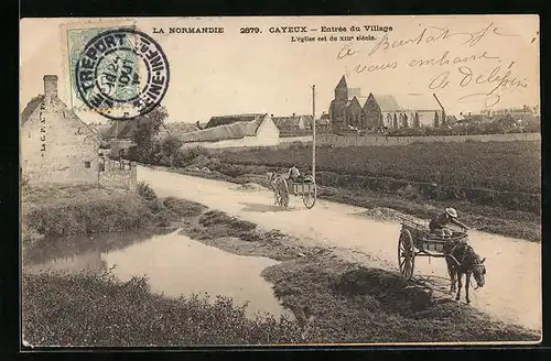 AK Cayeux-sur-Mer, Entrèe du Village