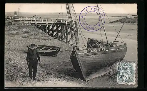 AK Le Hourdel, Un ancien de la mer - Port