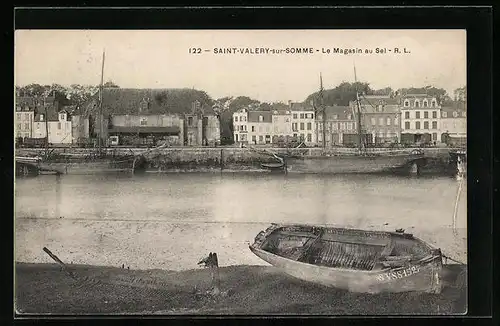 AK Saint-Valèry-sur-Somme, Le Magasin au Sel - R. L.