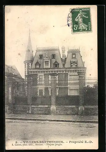 AK Villers-Bretonneux, Propriètè E.-D.