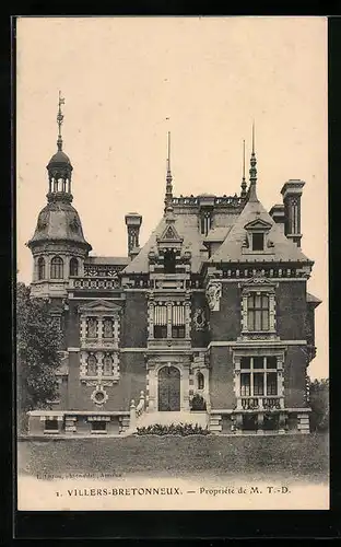 AK Villers-Bretonneux, Propriètè de M. T.-D.