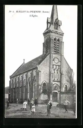 AK Halloy-lès-Pernois, L`Èglise