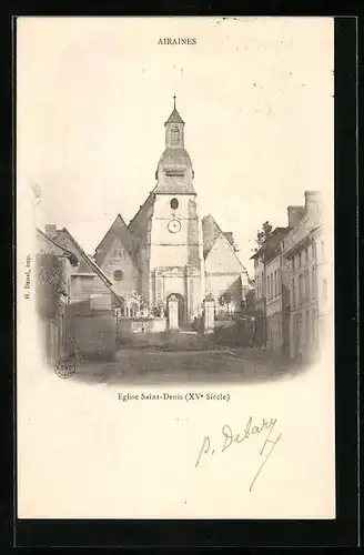 AK Airaines, Eglise Saint-Denis (XV. Siècle)