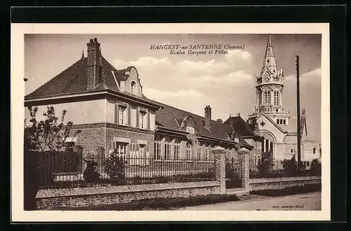 AK Hangest-en-Santerre, Ecoles Garcons et Filles