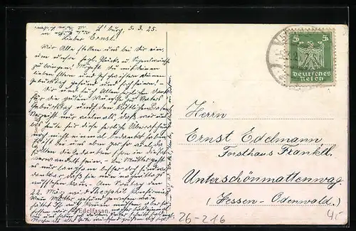 Künstler-AK Alfred Schönian: Fasane auf der Lichtung