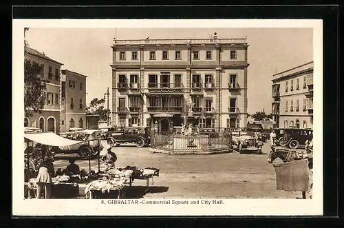 AK Gibraltar, Commercial Square and City Hall