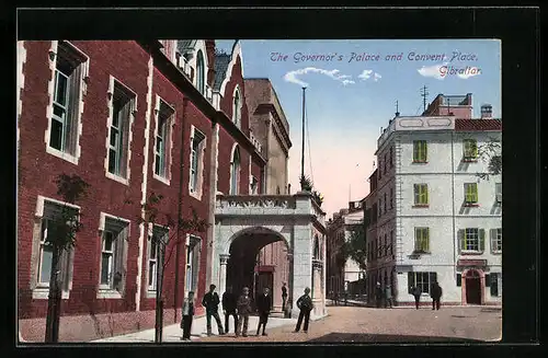 AK Gibraltar, The Governor`s Palace and Convent Place