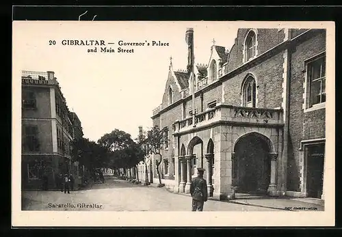AK Gibraltar, Governor`s Palace and Main Street