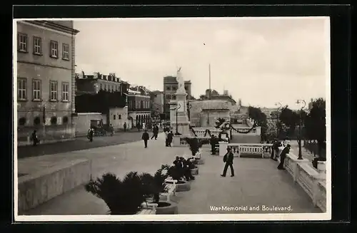 AK Gibraltar, War Memorial and Boulevard