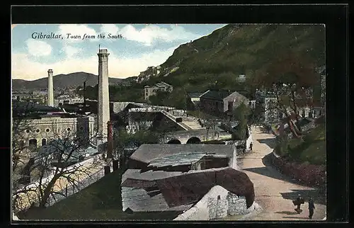 AK Gibraltar, Town from the South