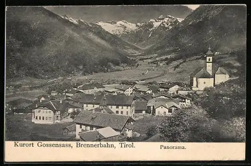 AK Gossensass, Panorama