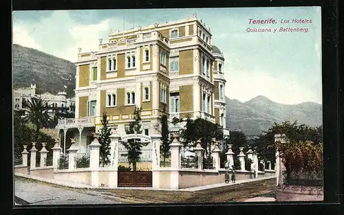 AK Tenerife, Los Hoteles Quisiana y Battenberg