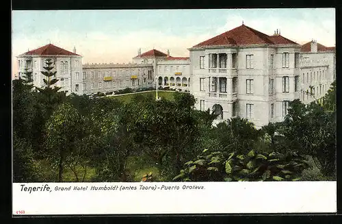 AK Tenerife, Gran Hotel Humboldt (antes Taoro), Puerto Orotava