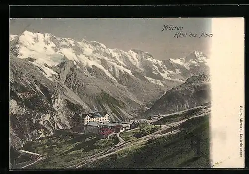 AK Mürren, Hotel des Alpes