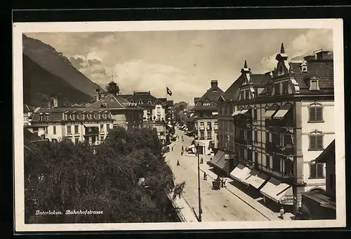 AK Interlaken, Bahnhofstrasse