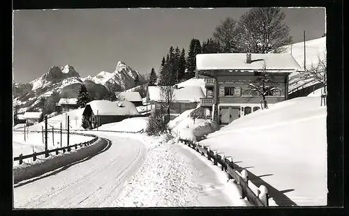 AK Saanenmöser, Gummfluh und Rüblihorn im Winter