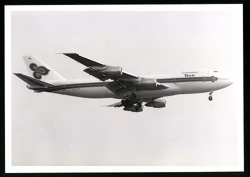 Fotografie Flugzeug Boeing 747 Jumbojet, Passagierflugzeug de Thai