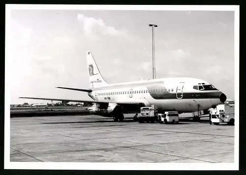 Fotografie Flugzeug Boeing 737, Passagierflugzeug Kennung HS-TBB